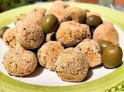 Una foto di polpette vegan