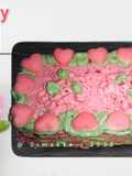 Strawberry Matcha Steamed Cake