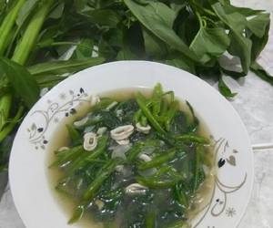 Resep Mudah Kangkung cumi saos tiram Nikmat Lezat Resep Mudah Kangkung cumi saos tiram Nikmat Lezat