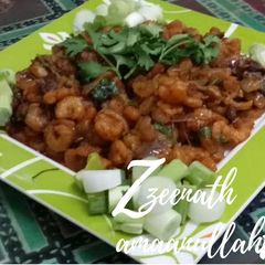 A picture of Chilli Garlic Prawns.