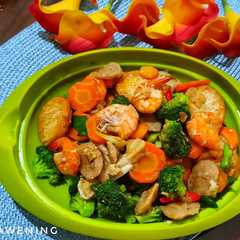 Cah /oseng / tumis brokoli tofu রেসিপির প্রধান ছবি