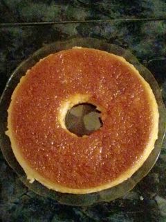 Una foto de BUDIN DE PAN con dulce de leche 😋 😍