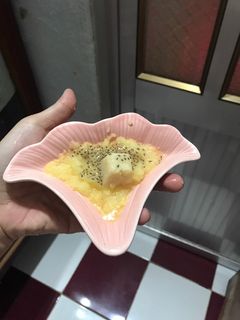 Hình của món Tàu hủ non từ đậu gà.