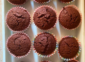 Gyors csokis muffin recept fotója