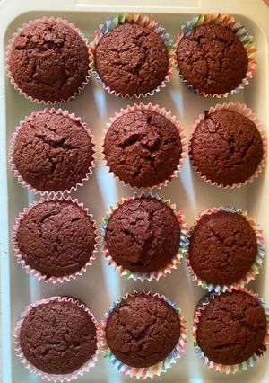 Gyors csokis muffin recept fotója