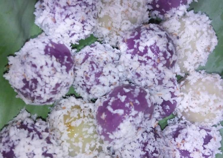 Bagaimana Menyiapkan 🌷ِسْمِ اللّٰـهِ الرَّحْمَنِ الرَّحِيمِ🌷 Klepon homemade, Lezat