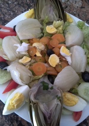 صورة لوصفة سلاطة متنوعة