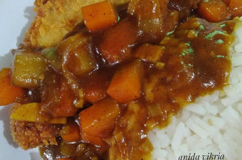 Resep Chicken katsu curry rice, Sempurna