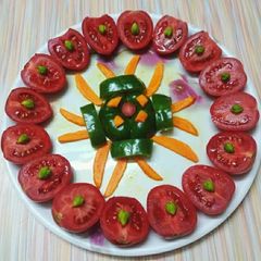 A picture of Tomato salad.