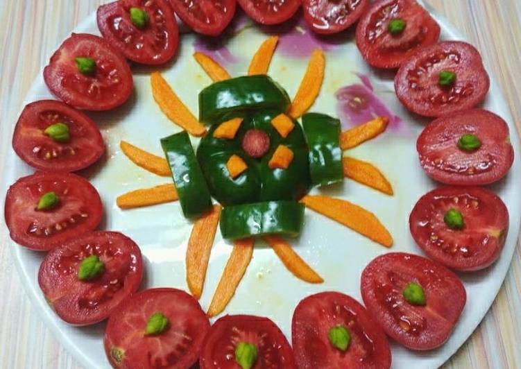 Steps to Make Favorite Tomato salad