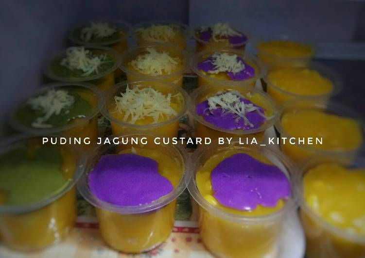 Cara Bikin Puding jagung yang Lezat Sekali