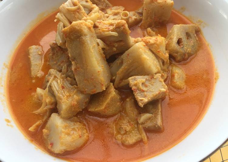 Cara Buat Gulai nangka muda untuk pemula