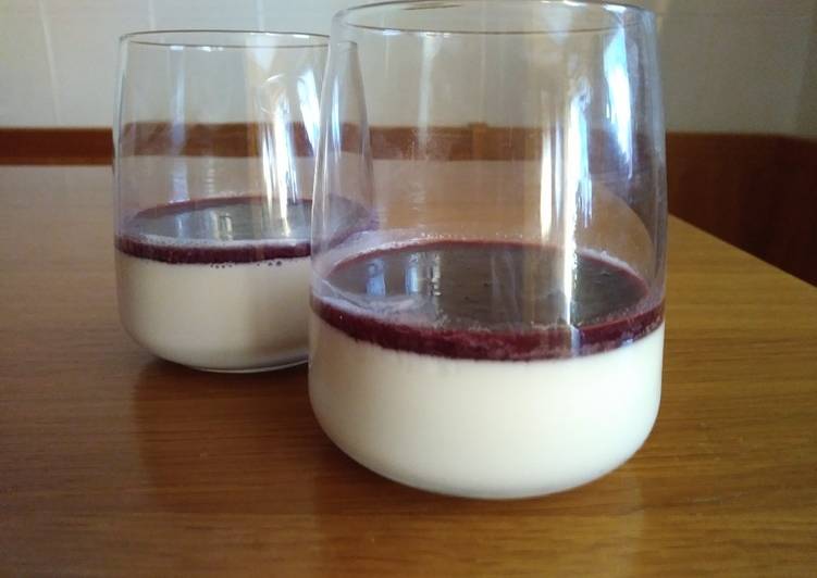 Panna cotta quasi veg