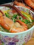 Bún Thái tôm càng xanh