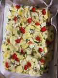 Filetto di spigola con patate - Secondo
