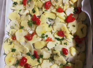 Foto di Filetto di spigola con patate - Secondo