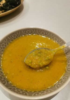 Une photo de Soupe de petits pois