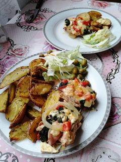 Spenótos - fetás csirke 🍗 recept fotója