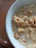 Rice Bubbles with Warmed Cinnamon and Brown Sugar Apple