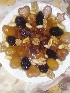 صورة لوصفة طاجين اللحم الحلو
