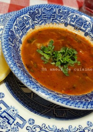 Une photo de Soupe de tomates et vermicelles 🍅