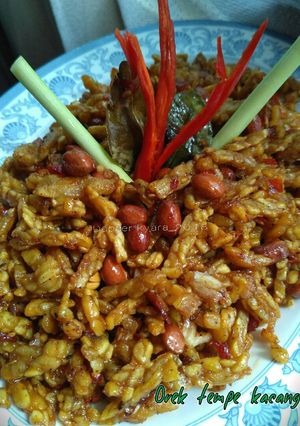 Foto resep Orek tempe kacang
