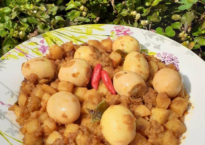 Anti Ribet, Memasak Sambal goreng kentang telur puyuh Farah Quinn