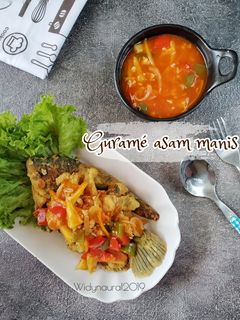 Foto resep Gurame saus asam manis