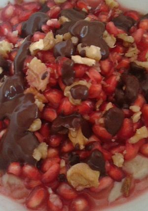 Foto di Porridge alla melagrana