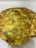 Telur dadar lapis buncis