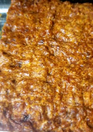 Una foto de Torta de plátano maduro