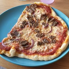A picture of Homemade pizza.