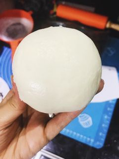 Hình của món Bánh bao chay hokkaido.