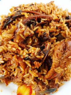 A picture of Emergency jollof rice.