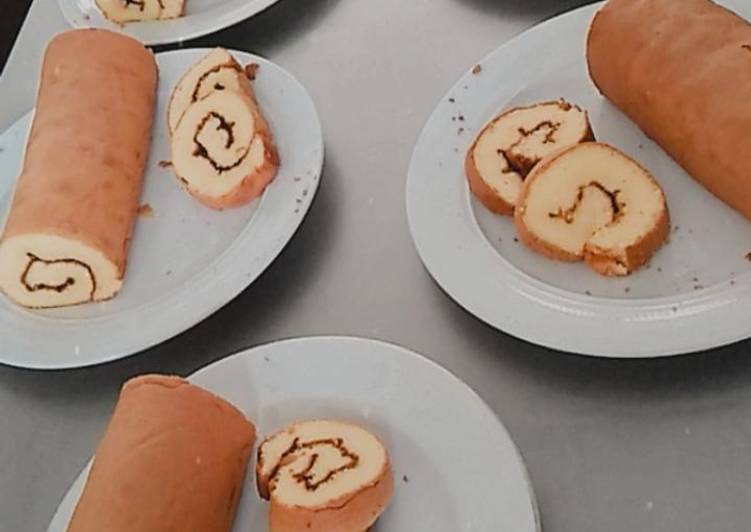 Langkah Mudah untuk Membuat Roll cake, Lezat Sekali