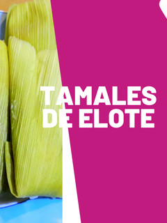 Una foto de Tamales de elote en licuadora fácil