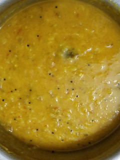 A picture of Banana Stem Dal.