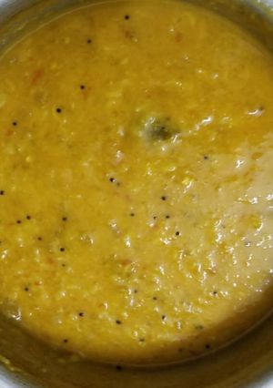 A picture of Banana Stem Dal.