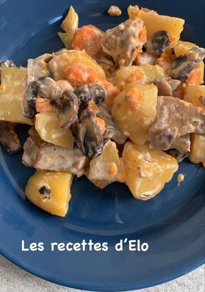 Une photo de Veau façon blanquette au Cookeo