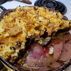 A picture of Meat pie a la Brad.