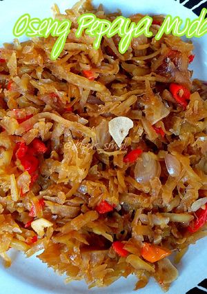 Foto resep Oseng Pepaya Muda