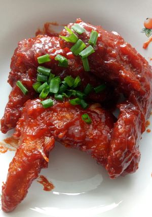 Foto resep Chicken wings with saos