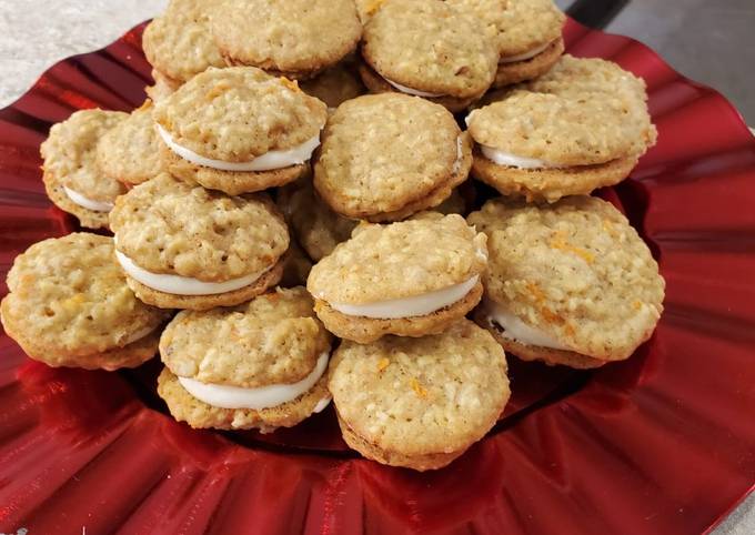 Step-by-Step Guide to Prepare Quick Carrot Cake Sandwich Cookies