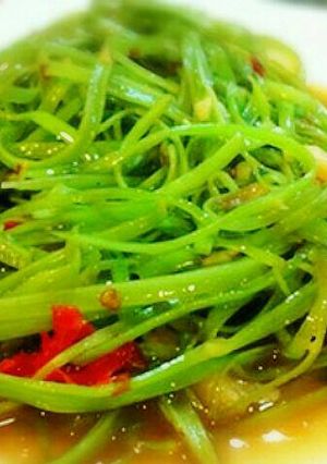 รูปของ ผัดผักบุ้งไทยกากหมู