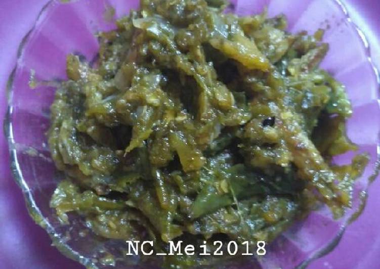 Recipe: Perfect Sambal Hulk (sambal ijo ala Padang)