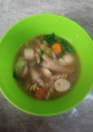 Foto resep Sup Ceker & Bakso