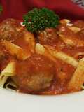 Boulettes de bœuf en sauce tomate