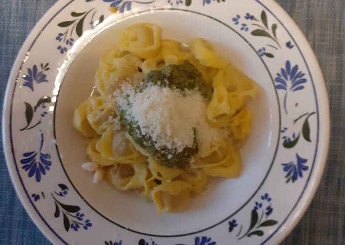 Ravioli al pesto..mmm😋