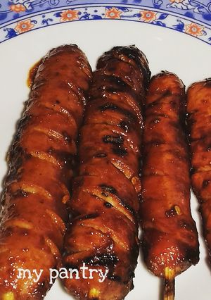 Foto resep Sosis Bakar Pedas
