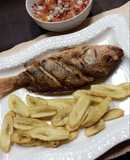 Pescado frito porteño